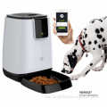 Sampel Menyokong WiFi Pintar Kawalan Jauh Pet Feeder Microchip Anjing Anjing Pet Bowls Feeder Makanan